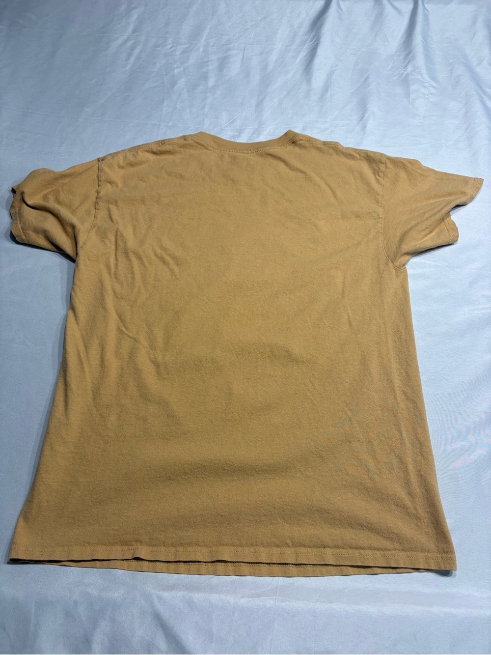 Graphic Ram Skull Short-Sleeve Tee in Mustard - Picture 3 of 3